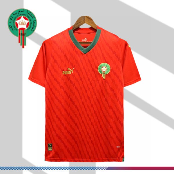 2023/2024 Morocco Home Football Shirt （Fan Edition）