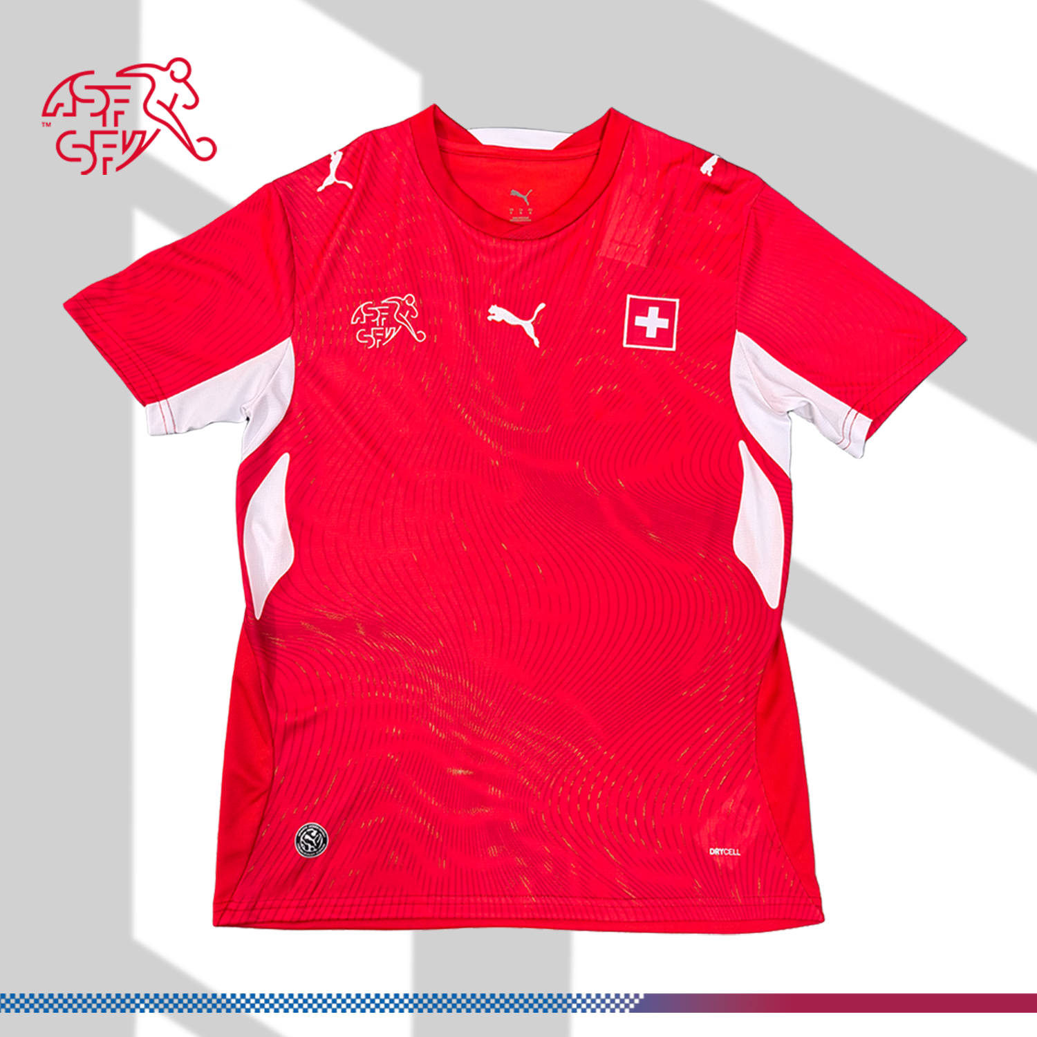 741090c87b-00492974d7 2025/2026 Switzerland Home Football Shirt (Fan Edition) - Image 1
