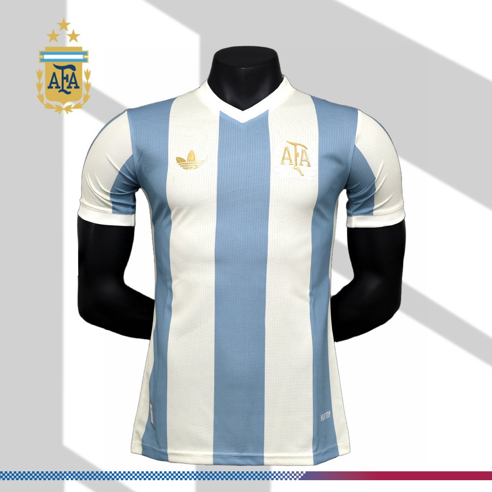 7512be9c1c-230213ef17 2024/2025 Argentina 50th Anniversary Football Shirt (Player Edition) - Image 1