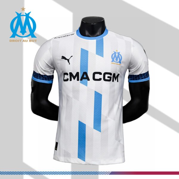 2024/2025 Marseille Home Football Shirt （Player Edition）