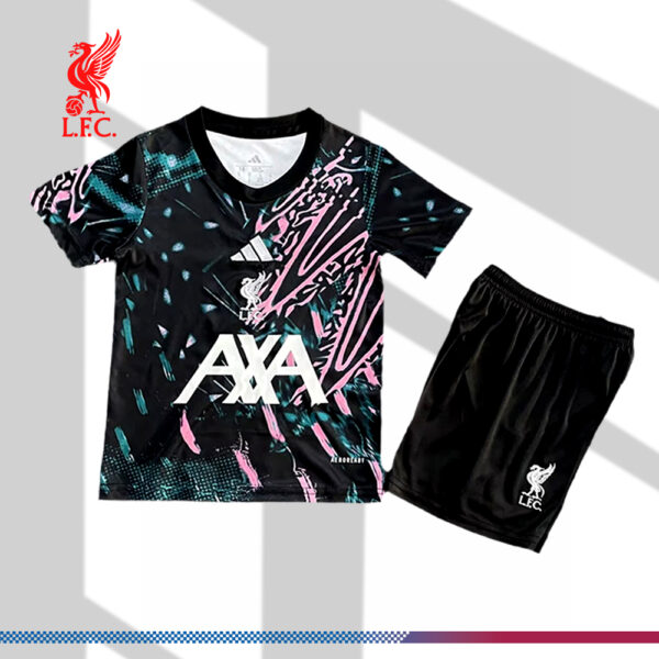 2025/2026 Liverpool Pre-match Training Football Shirt (Kids Kit)