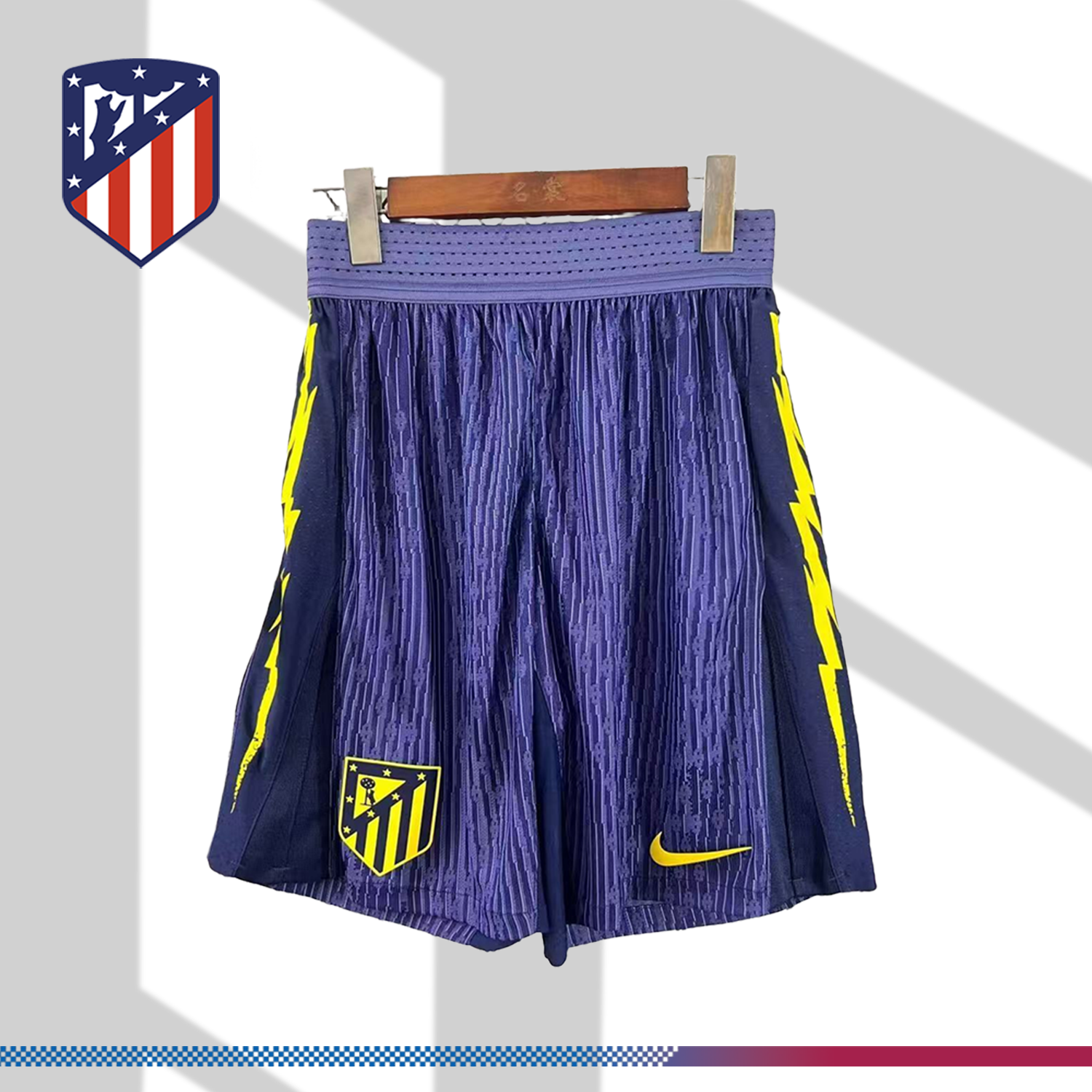 7b513cc681 2025/2026 Atlético Madrid Away Football Shorts (Player short) - Image 1