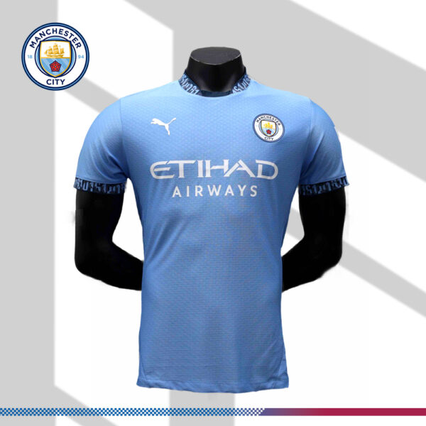 2024/2025 Manchester City Home Football Shirt (Player)