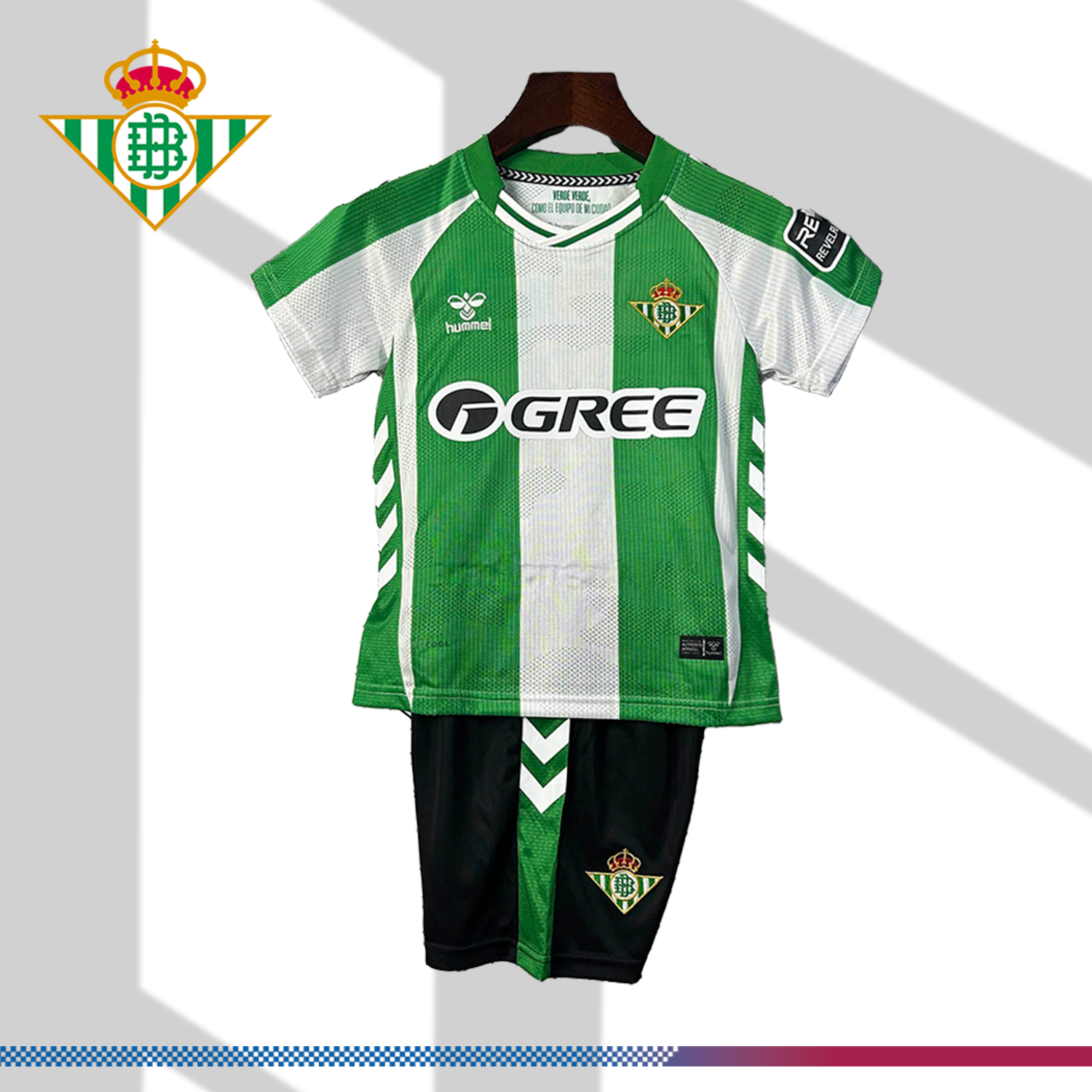 81d0c96e7a-023248c979 2025/2026 Real Betis Home Football Shirt (Kids Kit) - Image 1