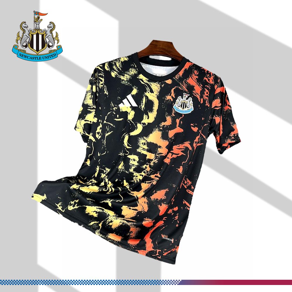 827e1290f0-00585662c6 2025/2026 Newcastle United Pre-match Training Football Shirt (Fans) - Image 1