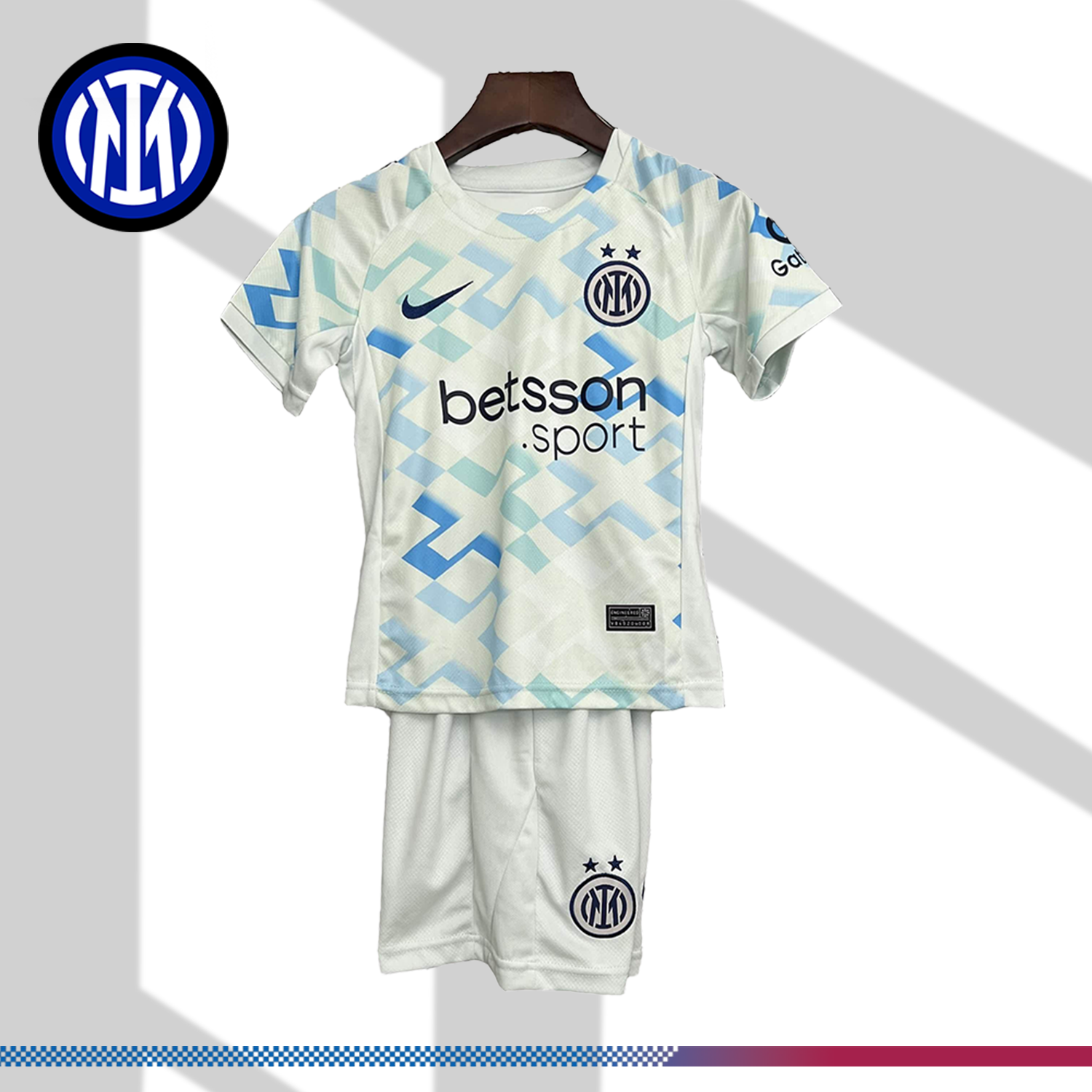 85daf9cfaa-010746855b 2025/2026 Inter Milan Away Football Shirt (Kids Kit) - Image 1