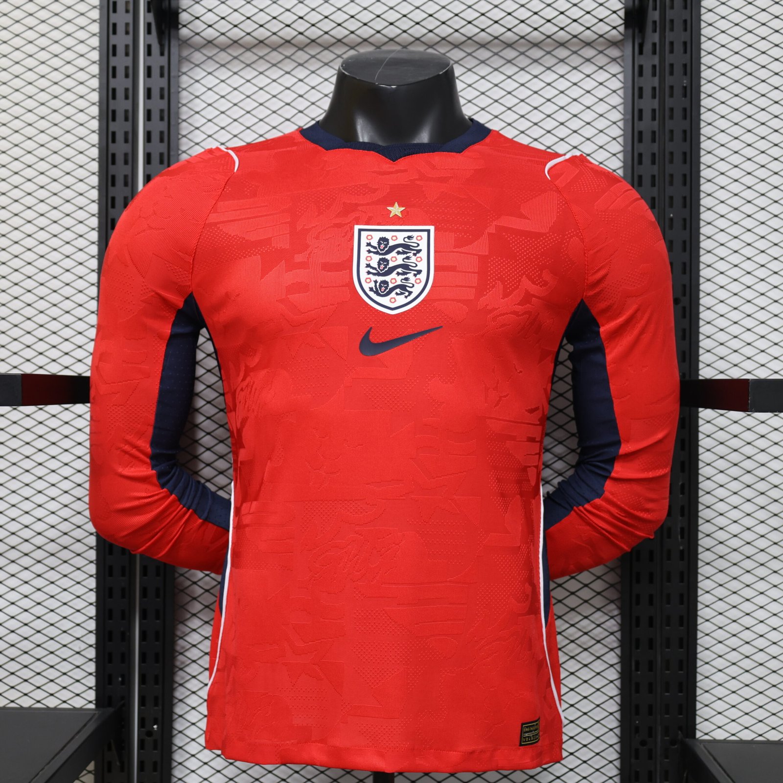 87e286ca-0058028cf8 2026 England Long sleeves Away Football Shirt (Player Edition) - Image 1