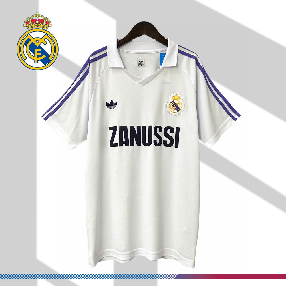 895d7fa841-005016476e 1984/1985 Real Madrid Home Retro Football Shirt - Image 1