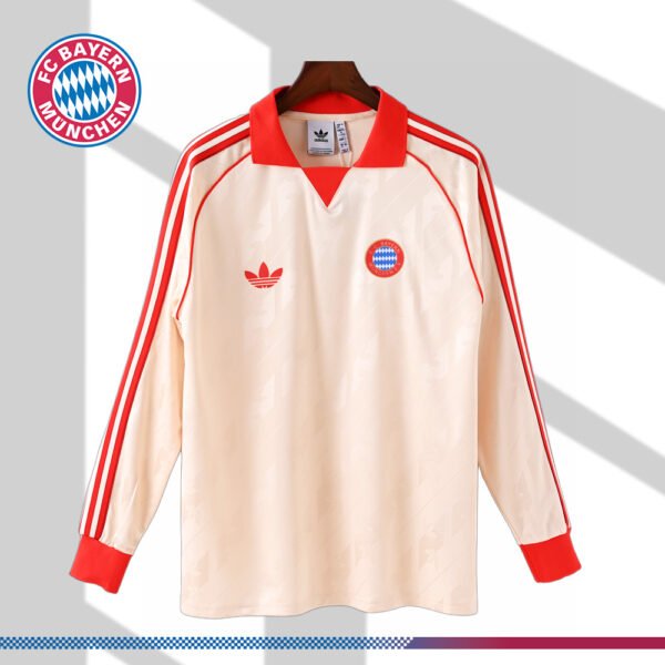 2024/2025 Bayern Munich Special Edition Long Sleeve Retro Football Shirt