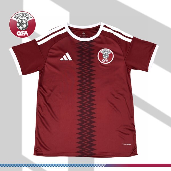 2026 Qatar Home Football Shirt (Fans Edition)