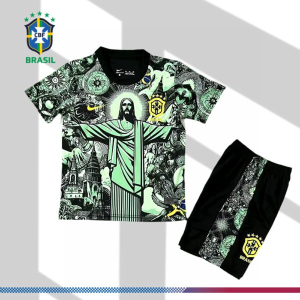 2025/2026 Brazilian Special Edition Football Shirt (Kids Kit）