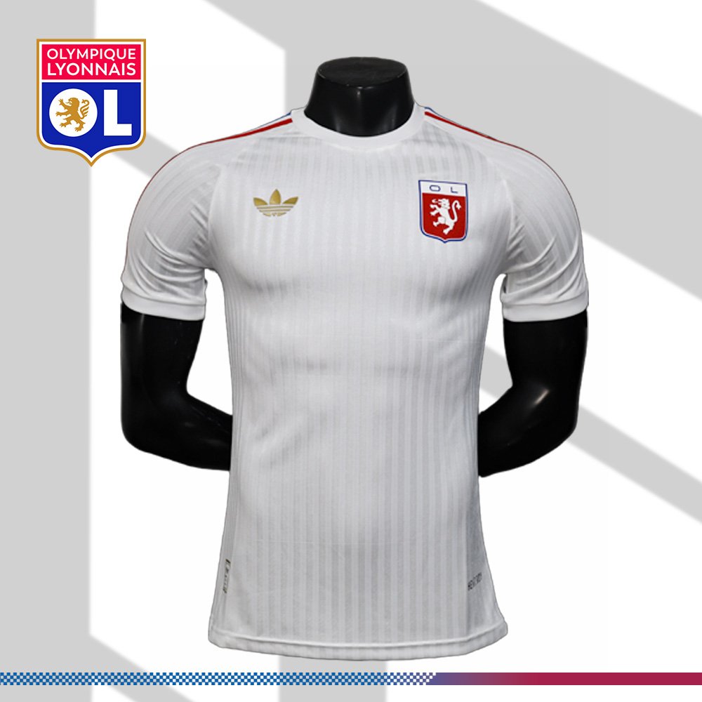 900744fc22-064156edbe 2024/2025 Lyon anniversary edition Football Shirt (Player Edition) - Image 1