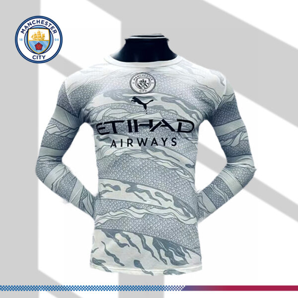 2024/2025 Manchester City Special Edition Long Sleeve Football Shirt (Player)