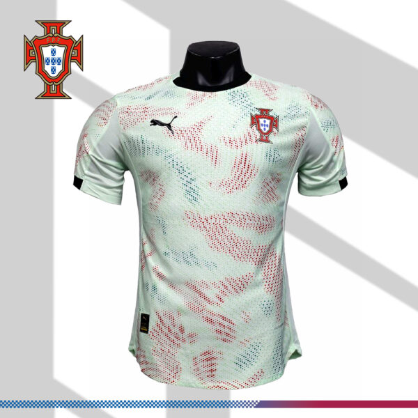 2025/2026 Portugal Pre-match Training Football Shirt （Fan Edition）