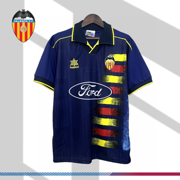 1996/1997 Valencia Away Retro Football Shirt