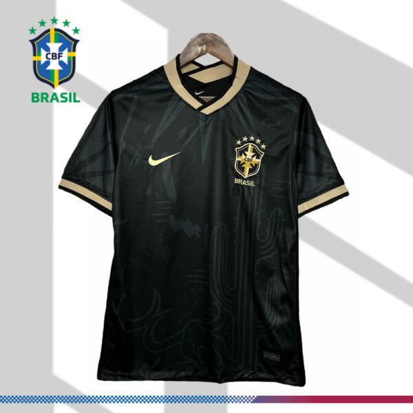 2022 Brazil Special Edition Retro Football Shirt