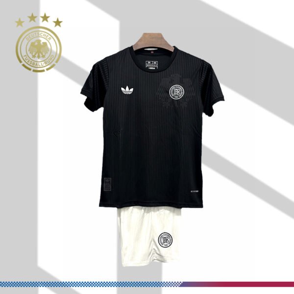 2025/2026 Germany 125th Anniversary Edition Black Football Shirt (Kids Kit)