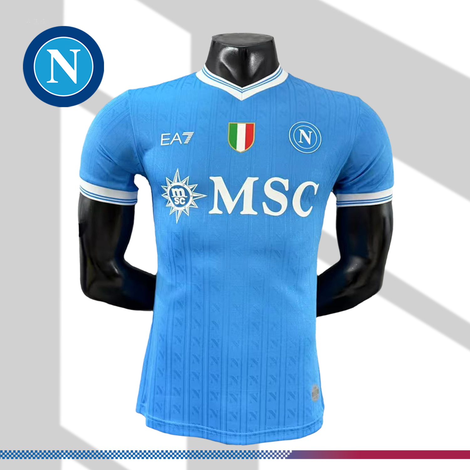 9e7b7273c3 2025/2026 Napoli Home Football Shirt (Player) - Image 1