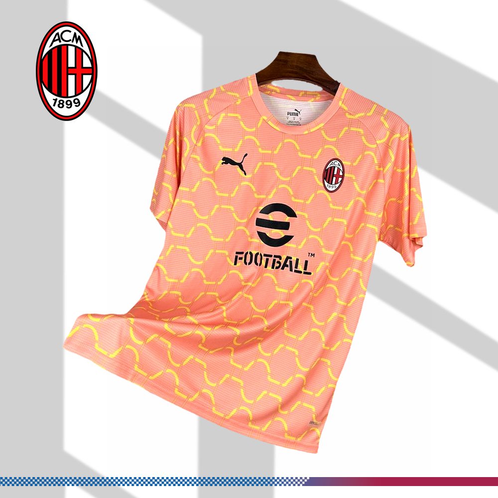 AC-021121731b 2025/2026 AC Milan Pre-match Training Football Shirt (Fan Edition) - Image 1