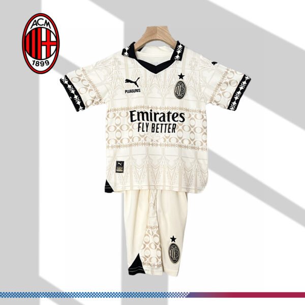2023/2024 AC Milan second away joint football jersey (kids kit)