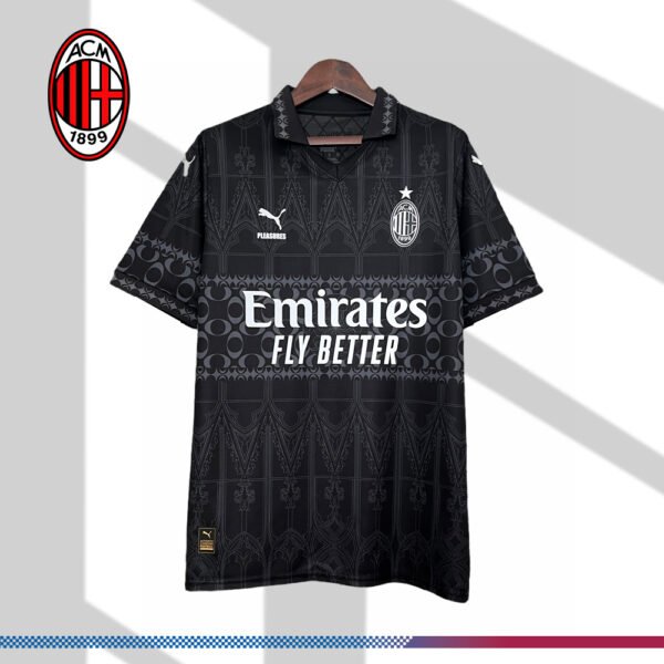 2324 AC Milan fourth away black football shirt (fan version)