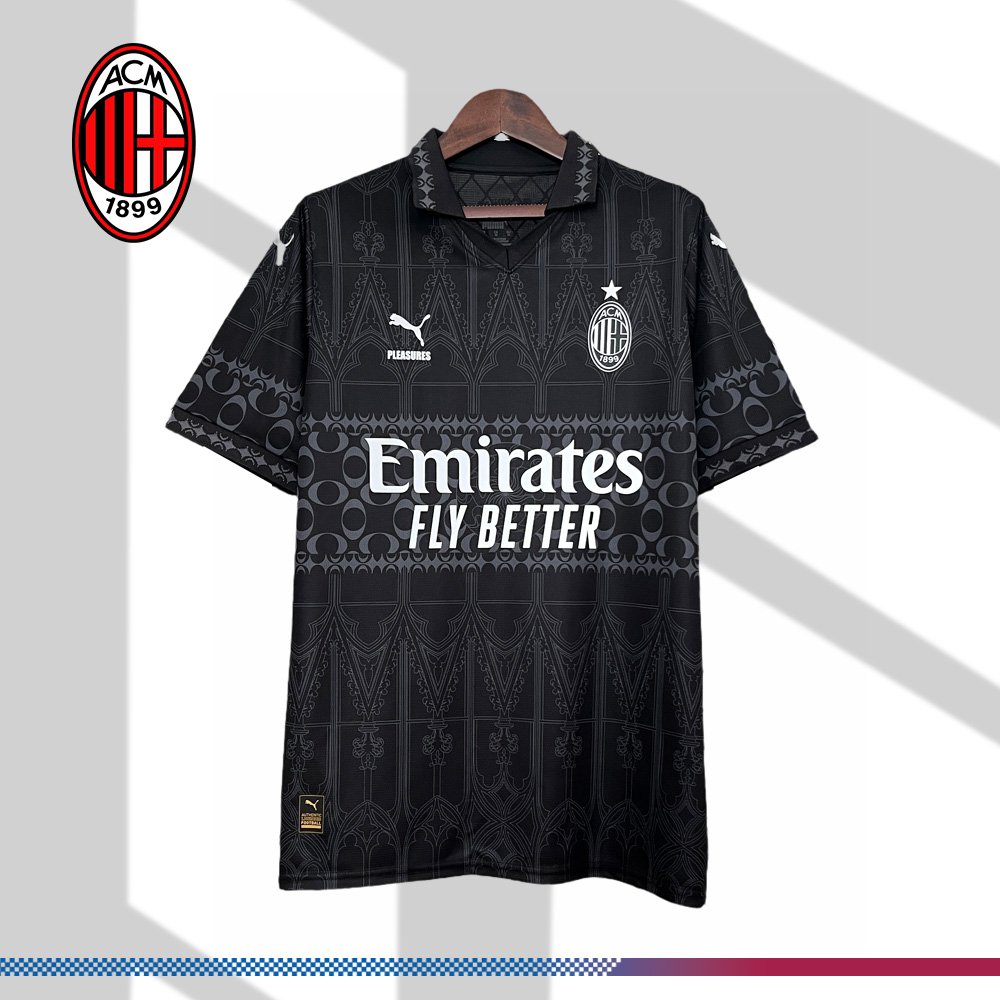 AC2-0245251403 2324 AC Milan fourth away black football shirt (fan version) - Image 1