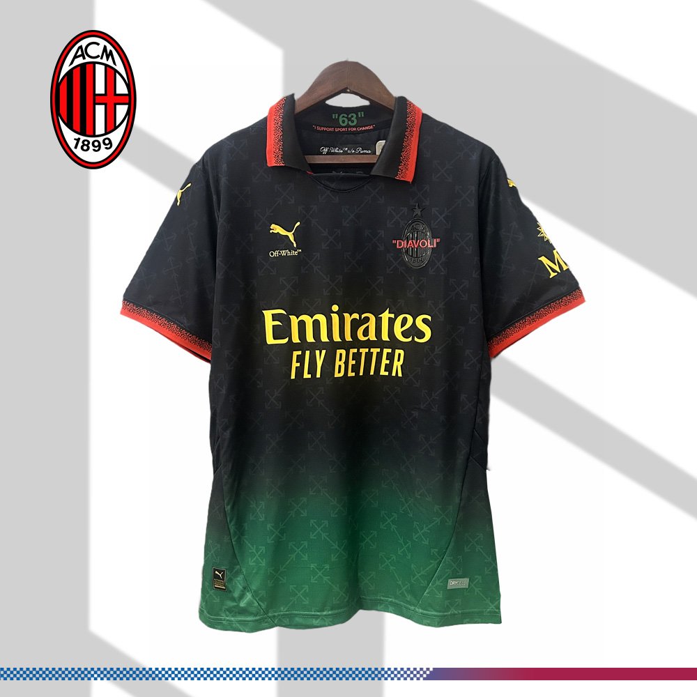 AC2-0336581413 2025/2026 AC Milan Joint Edition Football Shirt (Fan Edition) - Image 1