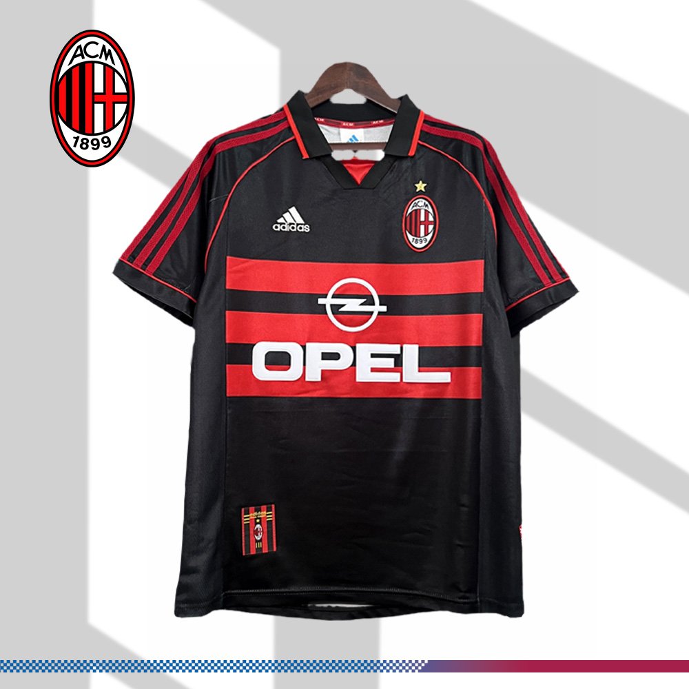 AC2-21460148f1 2006/2007 AC Milan Away Retro Football Shirt - Image 1