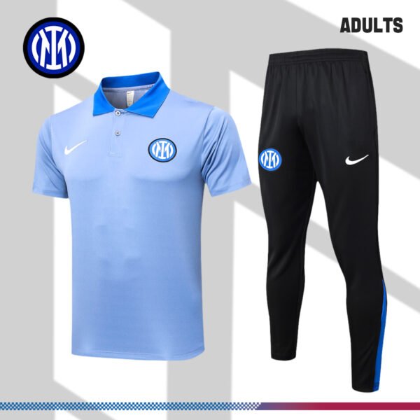 2024/2025 Inter Milan Polo Short Sleeve Trousers (Adult Kit)