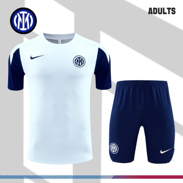 2024/2025 Inter Milan French Grey Adult Short Sleeve Training Wear (Adult Kit)