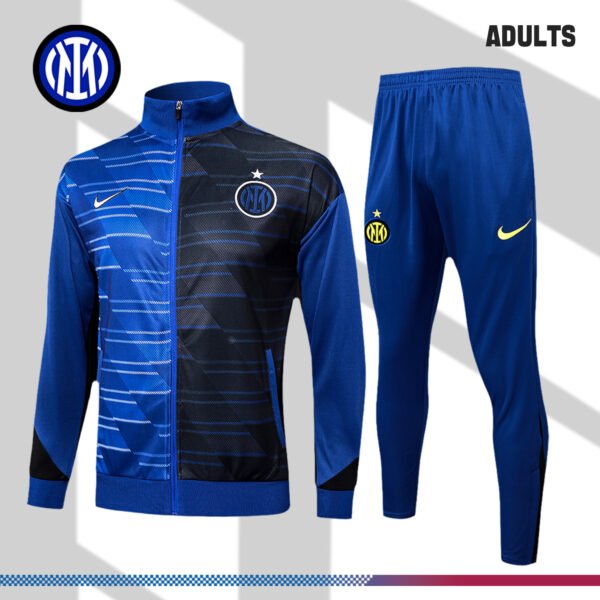 2024/2025 Inter Milan Adult Full Zip Training Suit (Adult Kit)