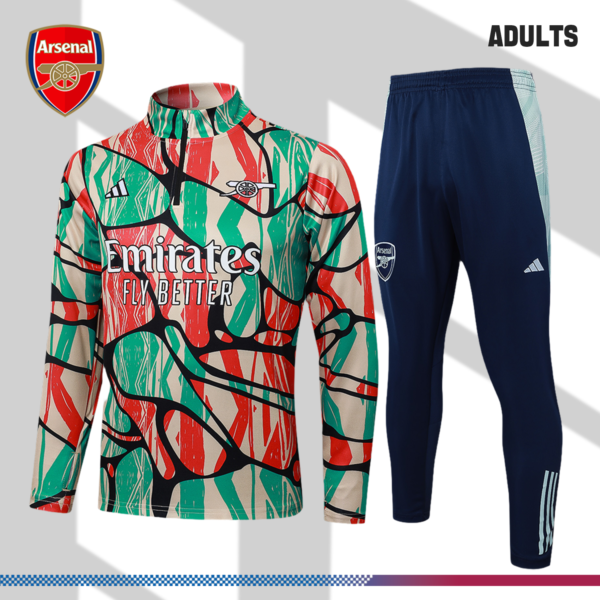 2024/2025 Arsenal Adult Half Zip Training Suit (Adult Kit)
