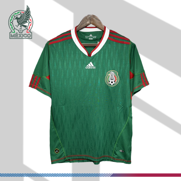 2010 Mexico Home Retro Football Shirt