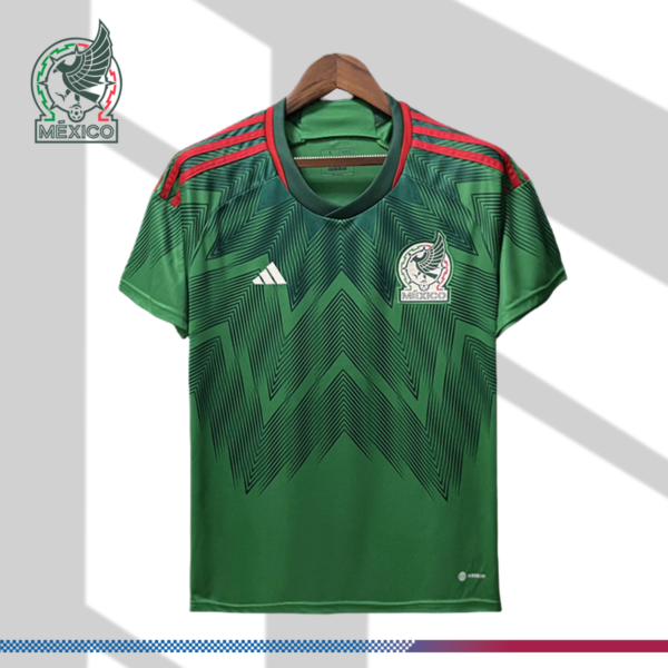 2022 Mexico World Cup Home Football Shirt （Fan Edition）