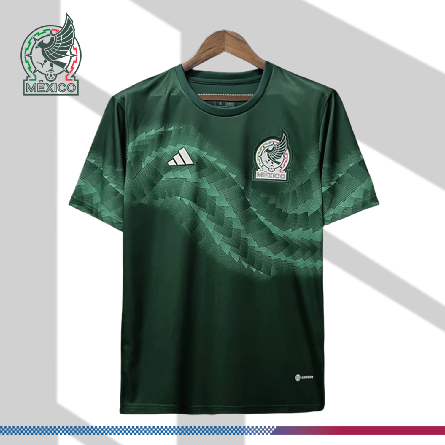 SKU-0055488a8e 2022/2023 Mexico Pre-match Training Football Shirt (Fan Edition) - Image 1