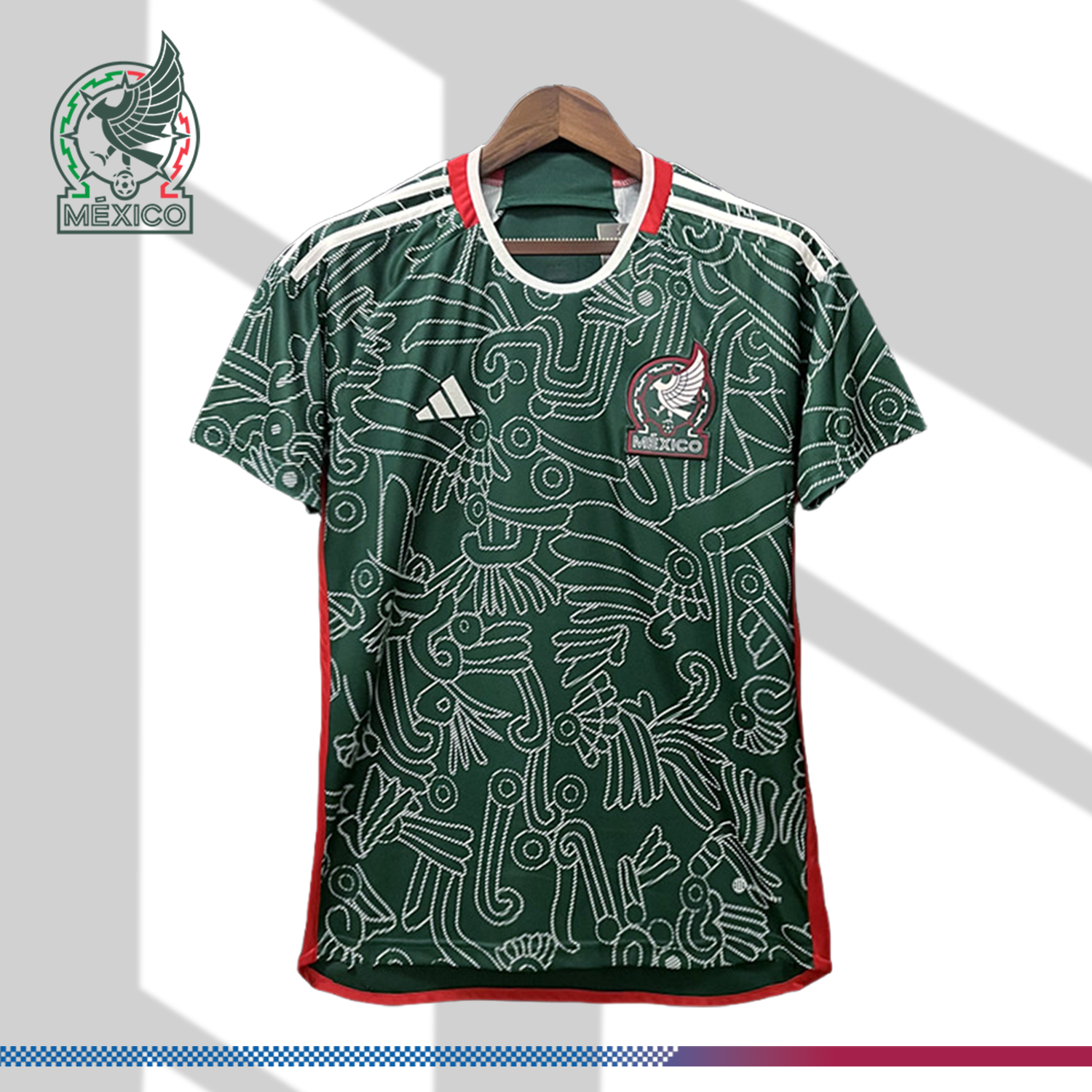 SKU-005723f1ea 2022/2023 Mexico Second Away Football Shirt (Fan Edition) - Image 1
