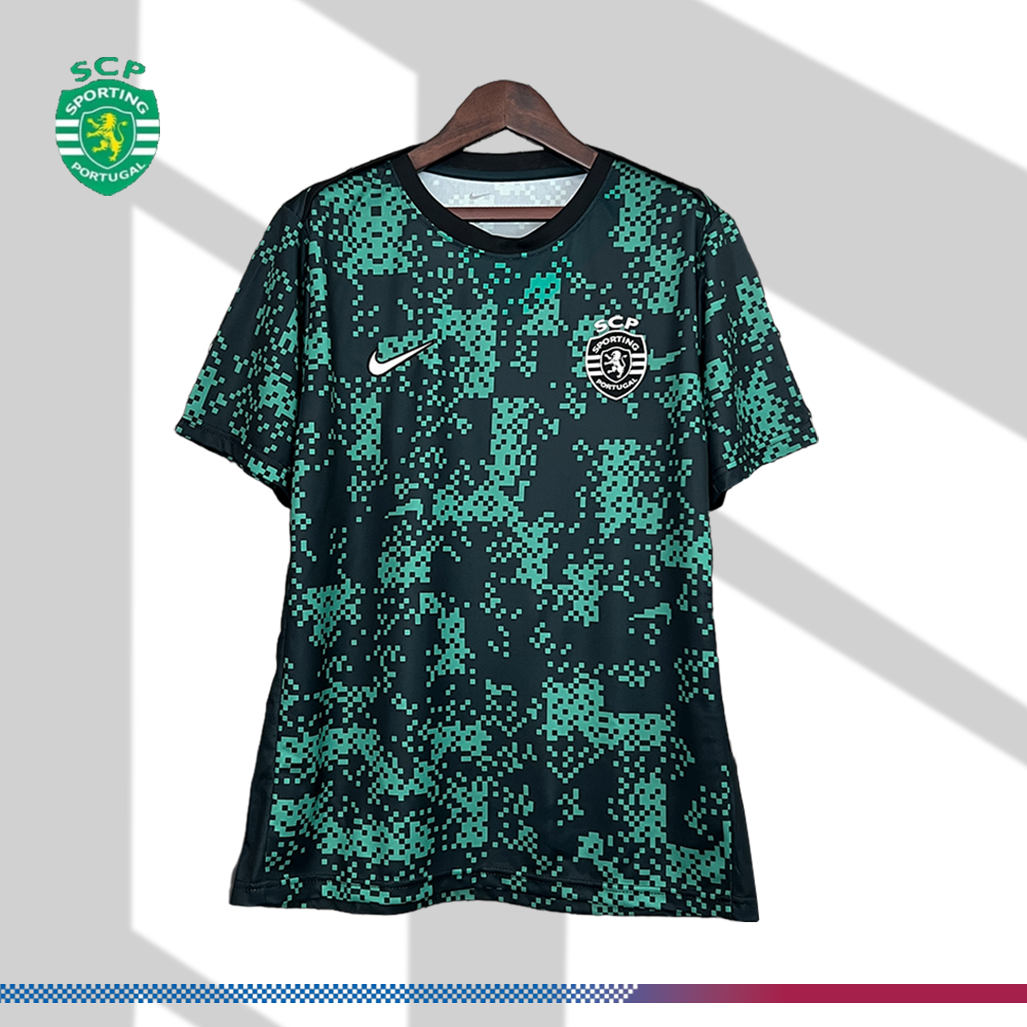 SKU-010123eeef 2024/2025 Sporting Lisbon Training Football Shirt(Fan Edition) - Image 1