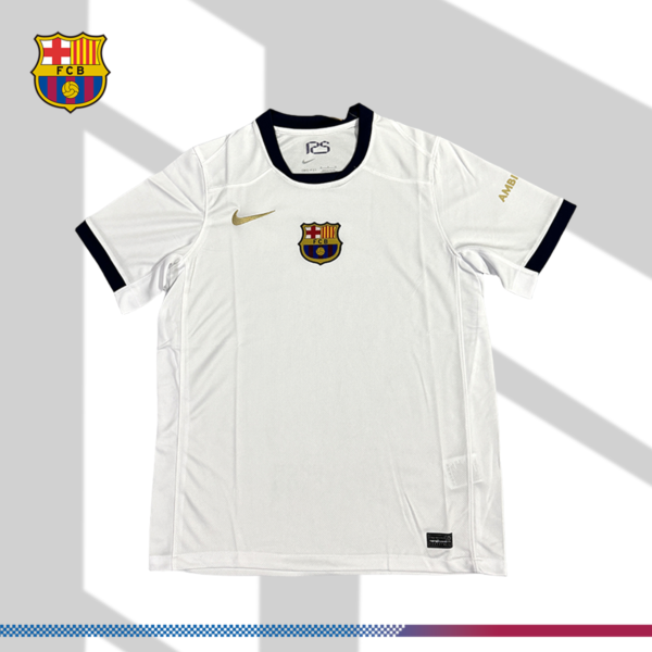 2024/2025 Barcelona White Special Edition Football Jersey (Fan Edition)