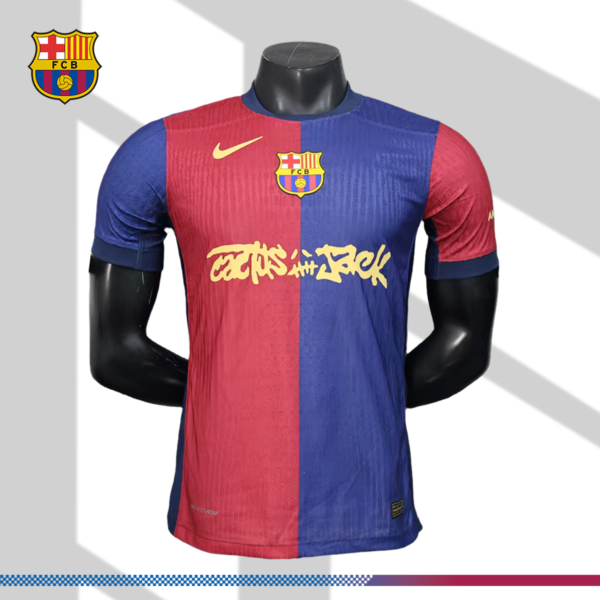 2024/2025 Barcelona Home Football Shirt （Player）