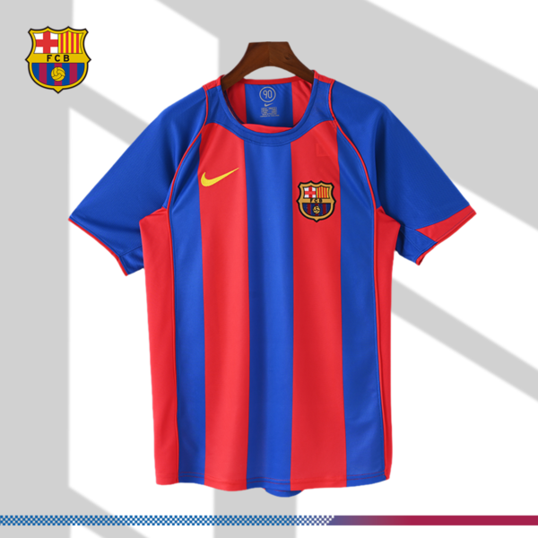 2004/2005 Barcelona Home Retro Football Shirt