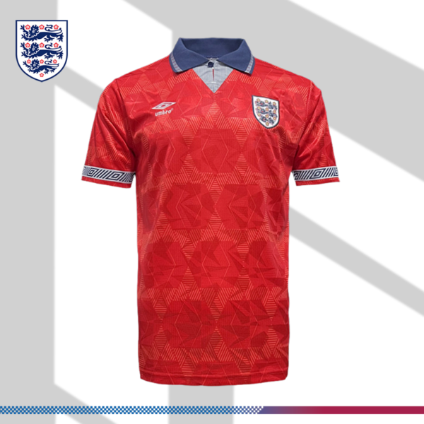 1990 England Away Retro Football Shirt