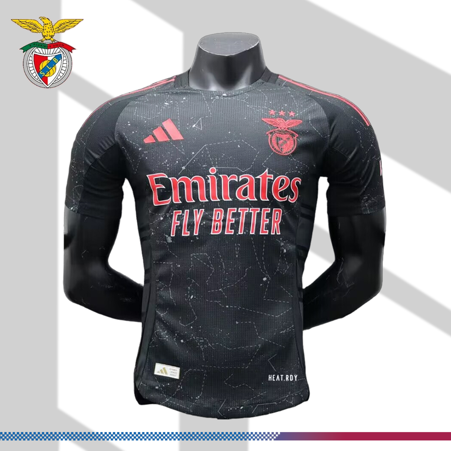SKU-01315031d6 2024/2025 Benfica Football Club Away Football Shirt(Player Edition) - Image 1