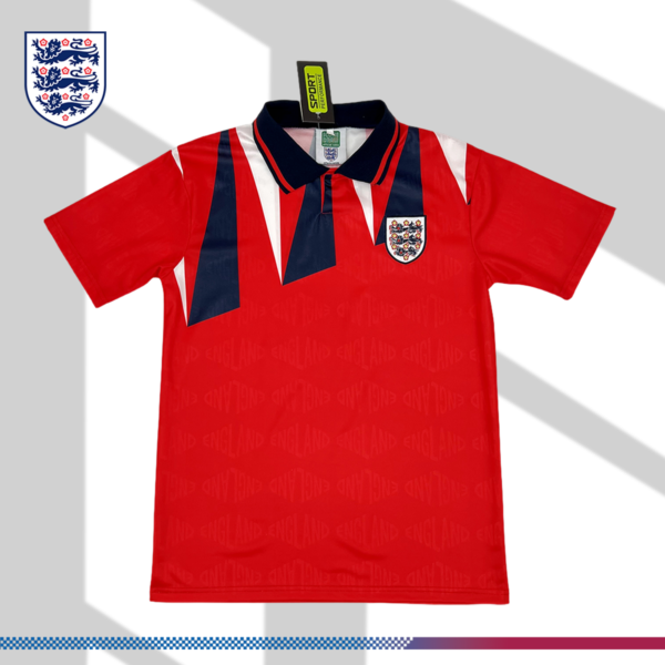 1992 England Away Retro Football Shirt