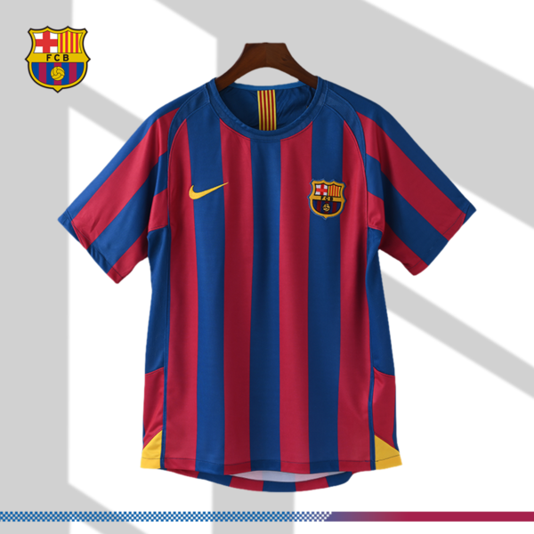 2005/2006 Barcelona Home Retro Football Shirt