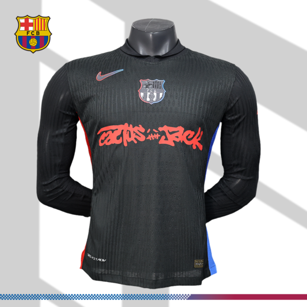 2024/2025 Barcelona Away Football Shirt （Player Edition）