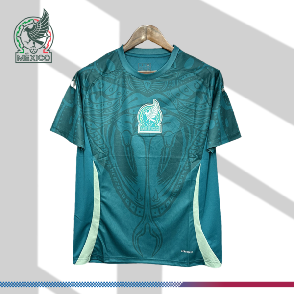 2024/2025 Mexico Pre-Match Training Football Shirt （Fan Edition）