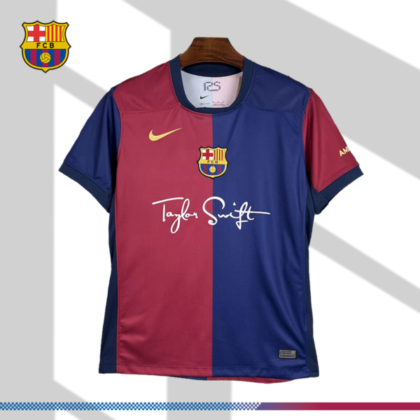 2024/2025 Barcelona Derby Home Football Jersey (Fan Edition)