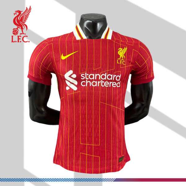 2024/2025 Liverpool Home Football Jersey (Players)