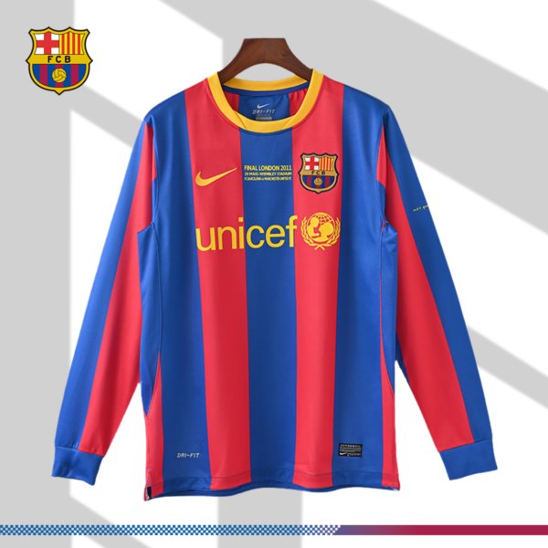 2010/2011 Barcelona Home Retro Football Shirt