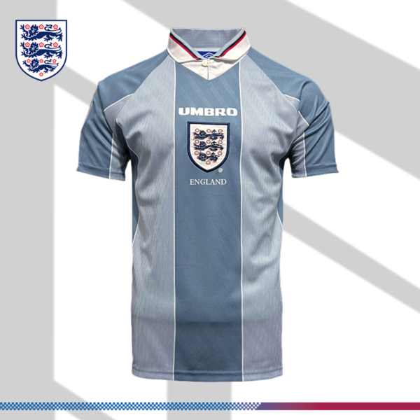 1996 England Away Retro Football Shirt
